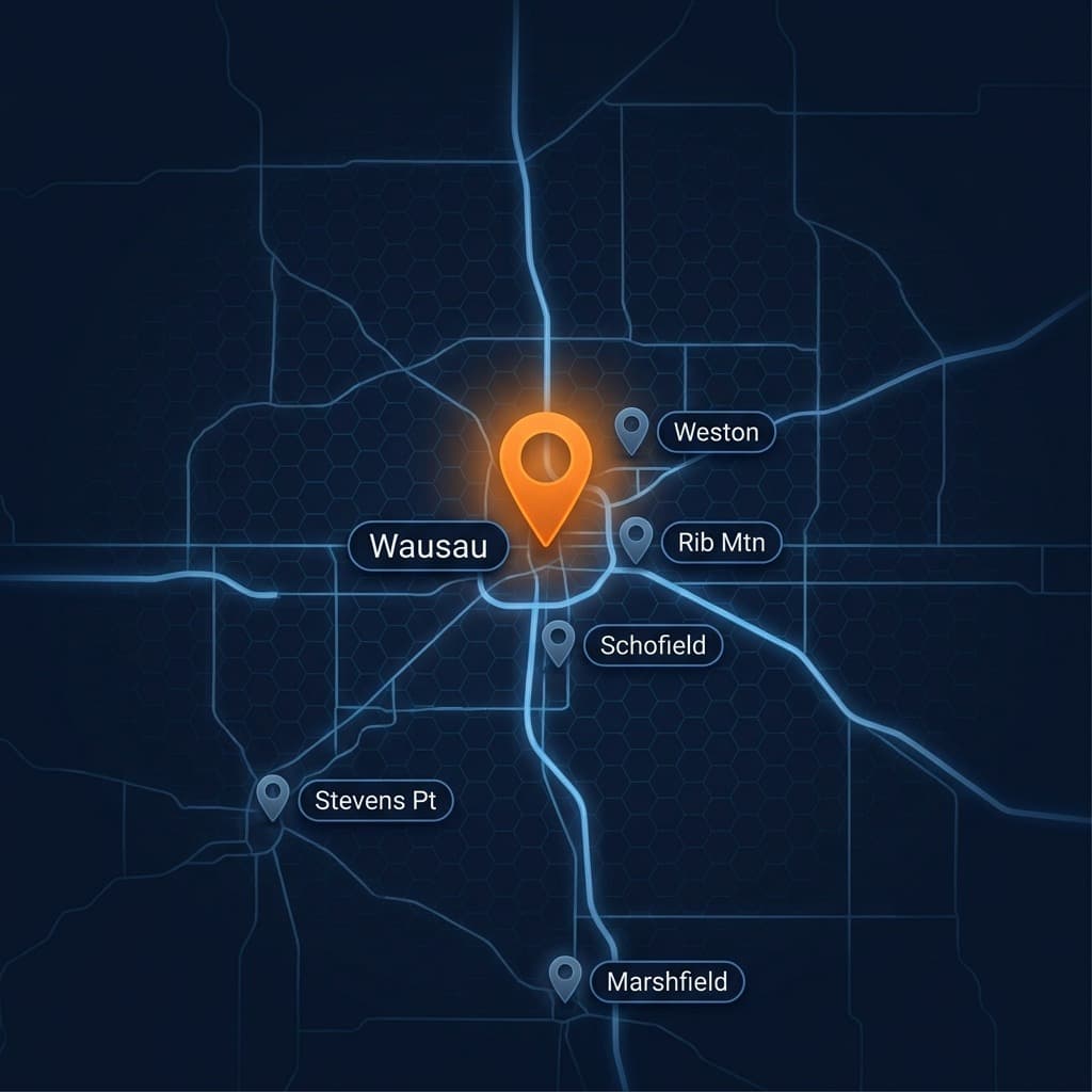 Central Wisconsin landscape — Hail Yeah serves Wausau and surrounding communities